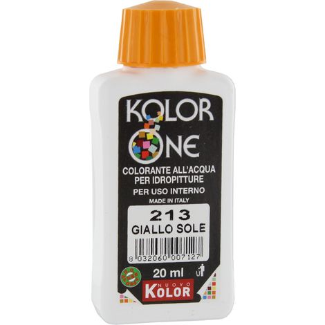 COLORANTE KOLOR ONE 20 ML GIALLO SOLE 213 (1/2)