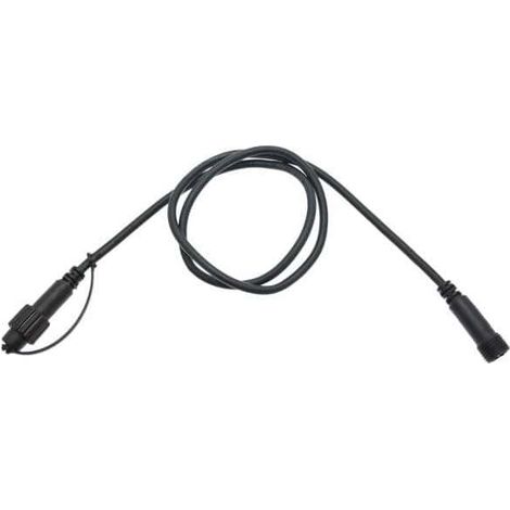 Rallonge 1M câble d'extension noir 230V pour guirlande lumineuse IP67 Lotti