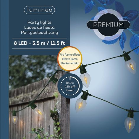 LED Party Lichterkette Ø 4,7 cm 3,5m 8 L. (1/2)