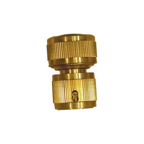 Irrigo Art. 8113 raccordo portagomma in ottone per tubi da 3/4" irrigazione giardino