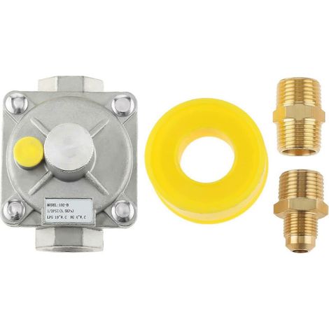 Vannes de régulation de pression de gaz, vannes antidéflagrantes, vannes de contrôle de débit de gaz faciles à installer, vannes de réduction de pression (1/5)