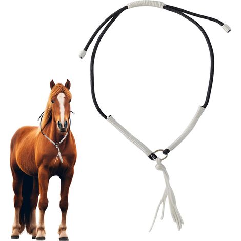 Reins de cheval, corde de cou, conception de gland tissée à la main, 70,8 pouces, adapté aux professionnels, entraînement au sol des cavaliers, club équestre, scènes, photographies d'expositions