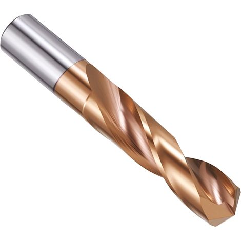 Foret hélicoïdal de 12,4 mm à tige droite à 130° pour percer des alliages de métaux durs en alliage d'acier inoxydable et de titane (1/5)
