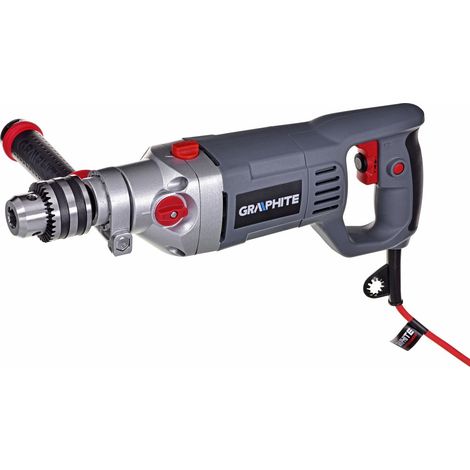 Trapano a percussione da 1050 W, mandrino con chiave da 16 mm, velocità I: 0-900 min⁻¹, II: 0-2500 min⁻¹ (1/5)