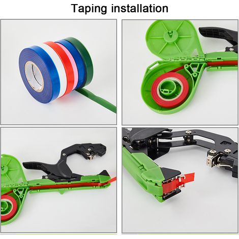 Tragbare, ergonomische und praktische Pflanzenbindemaschine, Werkzeug mit Klebeband für Gartenzweige, Ranken, Tomaten und Gurken. (1/5)