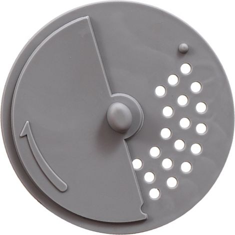 Couvercle de bonde de sol en TPR, attrape-cheveux, désodorisant, polyvalent, portable, pour salle de bain et cuisine. (1/5)