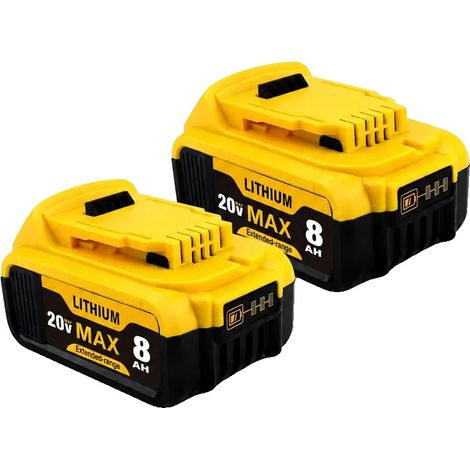 Batteria di ricambio, compatibilità 20V, autonomia prolungata, Polonia-20V Dewalt 8.-a (1/2)