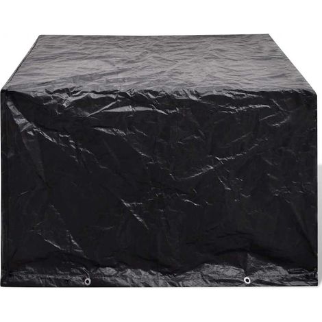 Maison Exclusive - Copertura per Mobili da Giardino con 8 Occhielli 113x113x73 cm