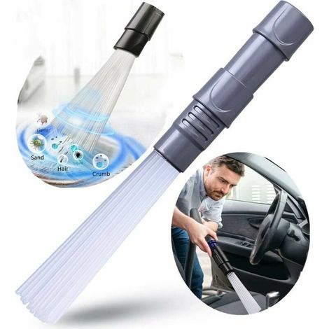 Brosse À Poussière - Pour Aspirateur Traîneau - Tuyau Flexible En Plastique - Adaptateur Universel - 1 Pièce (1/5)