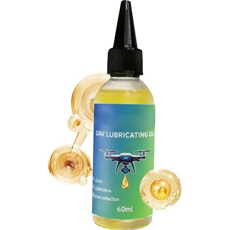 Graisse De Roulements Pour Drone Lubrifiant De Soin Moteur 60 Ml Lubrifiant moteur de drone Pour Agriculture, Ferme, Industrie, Commercial, Extérieur, Quartier Et Appartement (1/5)