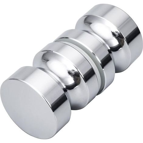 Aluminum Alloy Shower Door Handle Knob, Groove Shower Door Handle Knobs, Handles Knobs for B-Sunny (1/3)