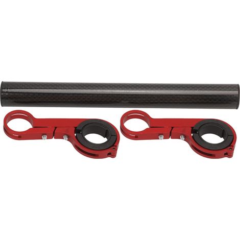 Support double rallonge pour guidon de vélo, support de phare et support d'ordinateur de bord (1/5)