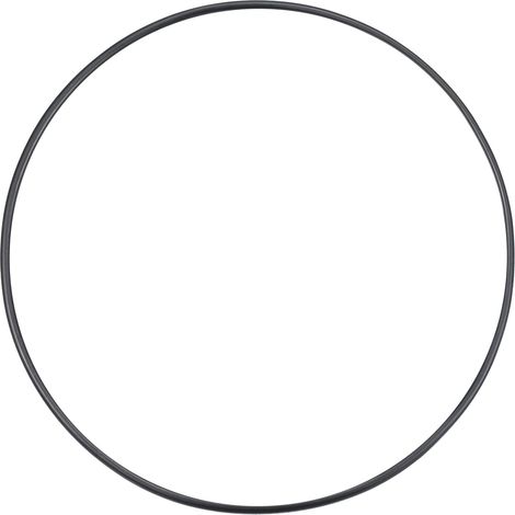Joint Torique en Caoutchouc Nitrile 123mm OD 118mm ID 2,65mm Largeur, Joint Etanchéité Métrique pour Réparation Automobile Plomberie Robinet, Noir (1/5)