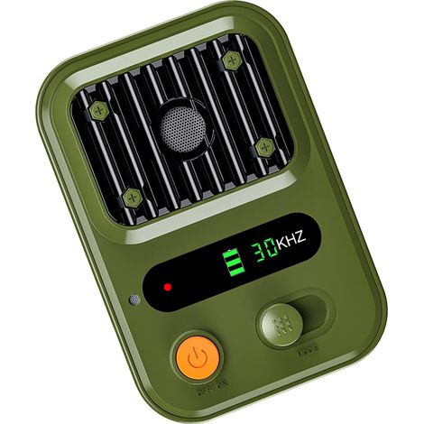 Ultraschall-Hundeabwehrgerät, Antibellgerät, wiederaufladbar und tragbar, 3 Modi, geräuschloser, multifunktionaler Hundetrainer, für drinnen und draußen (1/5)