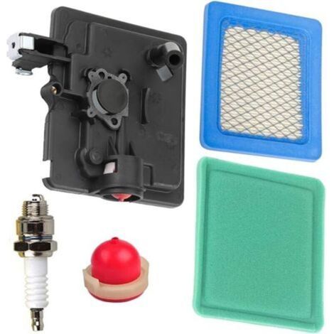 Primer Cartridge Compatible with Flat Air Filter with Primer Base 795259 Compatible with Briggs & Stratton Lawn Mower 792040 691753 496116 (1/5)