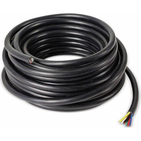 LAS Câble d'alimentation 10263, 7x0,75 mm², 5 m