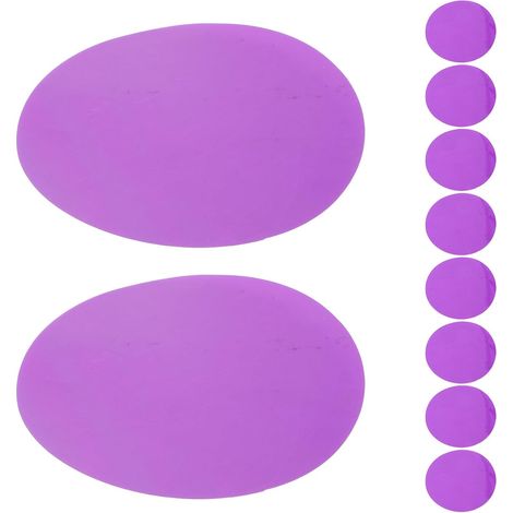 Films Gélatine Autocollants Violet Lot de 15 Feuilles 10 CM X 3 CM pour Spots Encastrés Eclairage et Evénements Festifs (1/5)