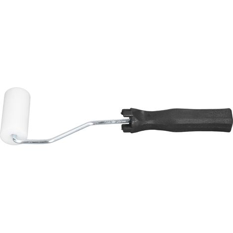 Ergonomische, effiziente und leicht zu reinigende Glasfaser-Laminierwalze mit Griff für die Glasindustrie. (1/5)