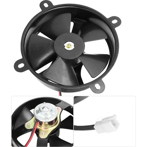 Ventilateur de refroidissement thermoélectrique de radiateur 6 pouces 150 °C 200 cm³ compatible avec quad, moto tout-terrain, VTT et buggy (1/5)