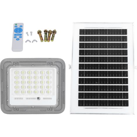 Lampe solaire étanche IP66, 150 perles LED, alimentée par une batterie de 4000mAh, pour l'extérieur, 100W (1/5)