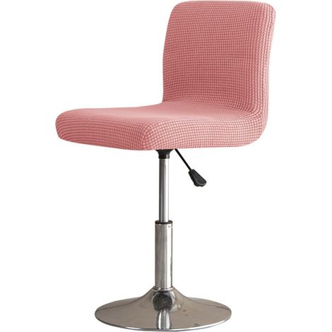 Housse De Tabouret - Velours Grains De Maïs Élastique - Pour Tabourets Pivotants Hauteurs 60 À 85 Cm - 2 Pièces (1/5)