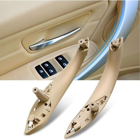2 pièces compatibles avec poignée de porte intérieure BMW série 3 F30 F31 F80 poignées intérieures arrière gauche+poignée de porte arrière droite série 3 320i, 325i, 328i, 330i, 335i, 340i,