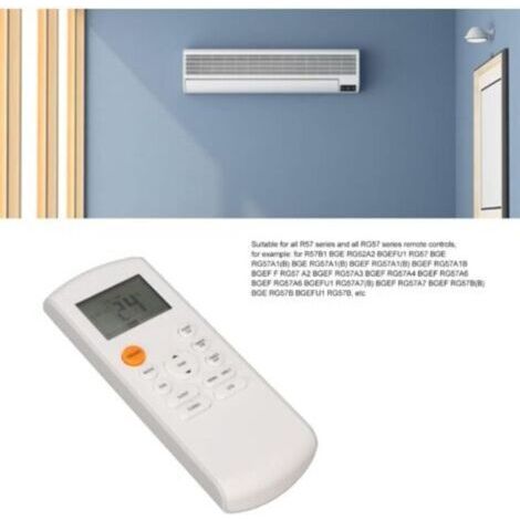 Télécommande universelle pour climatiseurs Carrier, MrCool, FRIMEC, Olimpia Splendid et ECOXTOSHIBA télécommande de remplacement pour climatiseurs (1/4)