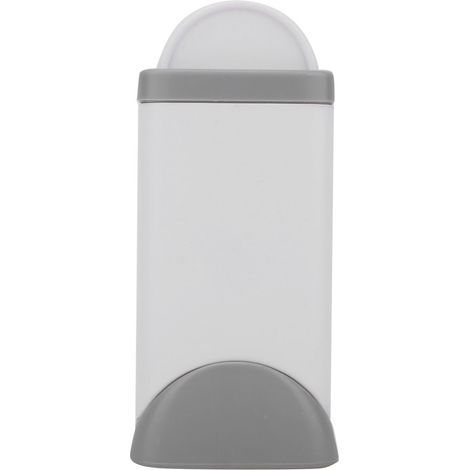 Brosse anti-peluches électrostatique portable Gris 6x13.5cm Poils polyester réutilisables pour vêtements canapé et poils d'animaux (1/5)