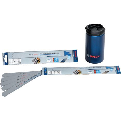 Bosch PRO Säbelsägeblätter-Set S1137BEF, 10-tlg..+ Becher