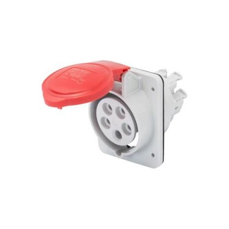 SOCLE PRISE 10°HP IP44 2P+T 16A 400V 9H GEWISS GW62208FH