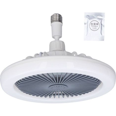 Verstellbarer Deckenventilator mit integrierter Beleuchtung, E27-Fassung – 85–265 V, ideal für Wohn- oder Schlafzimmer, einfache Installation (1/5)