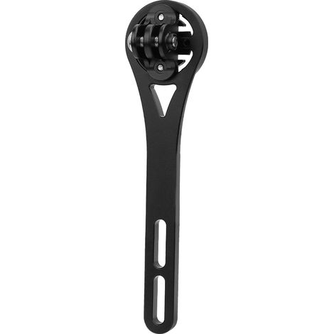 Metall-Fahrradtaxi-Sattelverlängerungshalterung für Bryton / Garmin / WAHOO (schwarz) (1/5)
