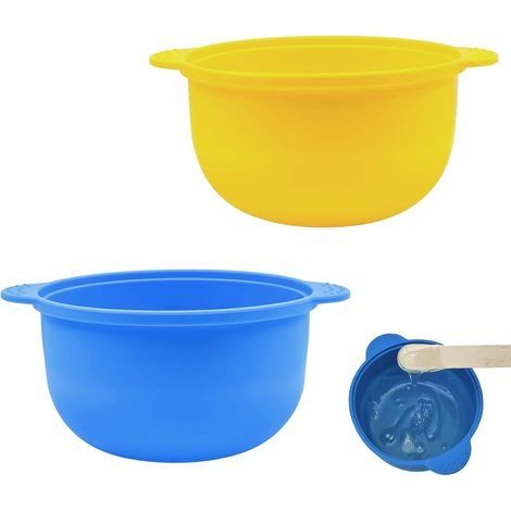 Bol de Cire, Pot de Cire en Silicone, Pot de Cire Amovible, Pot Chauffe Cire en Silicone, Bol D'épilation en Silicone, Pot de Cire de Rechange pour Bol de Cire Fondante, pour la Plupar (1/5)