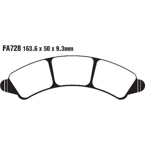 Pastillas de freno EBC FA728R