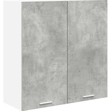 Mueble colgante Gris Concreto 80 x 31 x 80 cm vidaXL (1/5)