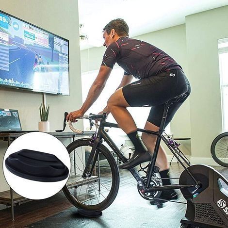 Rutschfeste Vorderradhalterung für Indoor-Cycling-Training und stationäres Radfahren (1/4)