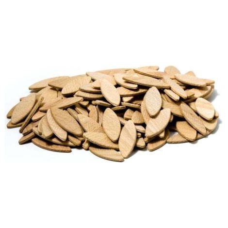 Lamelles d’assemblage taille 20, paquet de 100 pièces, Lamello, Chevilles plates en bois de hêtre de haute qualité pour les menuisiers et les projets de bricolage，type Lamello 20 , lamelle bois (1/3)
