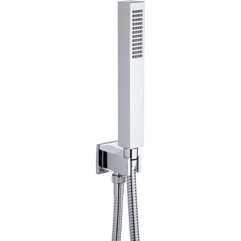 Milano Arvo Square Hand Shower Handset - Chrome (1/4)