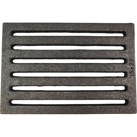 Grille à cendres A pour poêles à cheminée Sino L – fonte – dimensions 220 x 150 x 10 mm – montage ultra-rapide – rendement optimisé – Kaminxpert