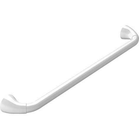 Spirella – Barre de maintien en acier inox 80cm – Couleur blanche – Charge maximale 100kg – Fixation solide pour salle de bain et douche