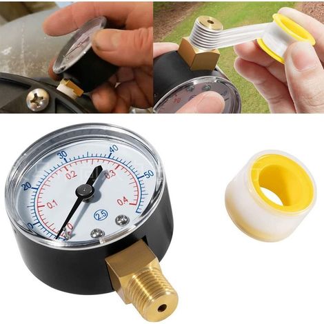 ECX270861 pressure gauge (box included) for certain Hayward sand and diatomaceous earth pool filters. (1/5)