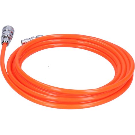 Tuyau d'air pour compresseur, tube d'échappement avec raccord, norme japonaise 5 x 8 mm, 5 mètres (1/5)