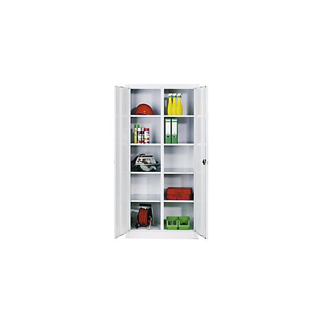 C+P 925373 Armoire d'atelier en tôle d'acier 8 tablettes