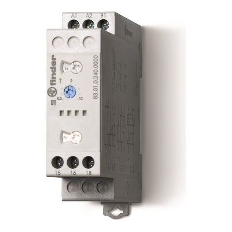 Relé temporizador multifunción Finder zeitrelais 16A 24-240V
