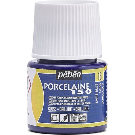 Flacon Peinture P150 - PEBEO - 45 ml - Coloris Mangue - Résistant au lave-vaisselle - Brillant ou mat (1/4)