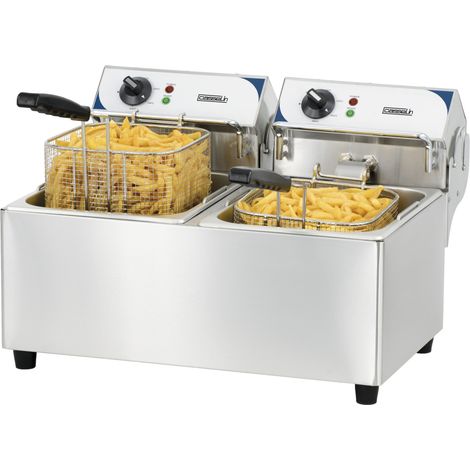 Friggitrice elettrica Casselin cfe72b capacità 14 litri potenza 7200 W