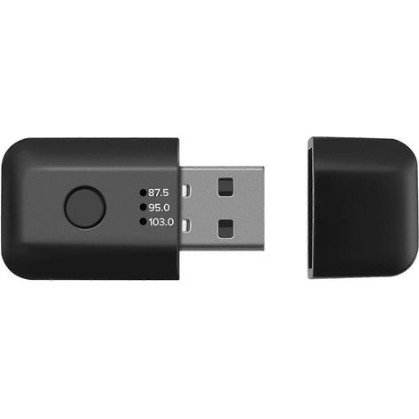 Récepteur Bluetooth 5.1 FM pour voiture, kit mains libres mini USB Bluetooth pour voiture sans fil (1/4)