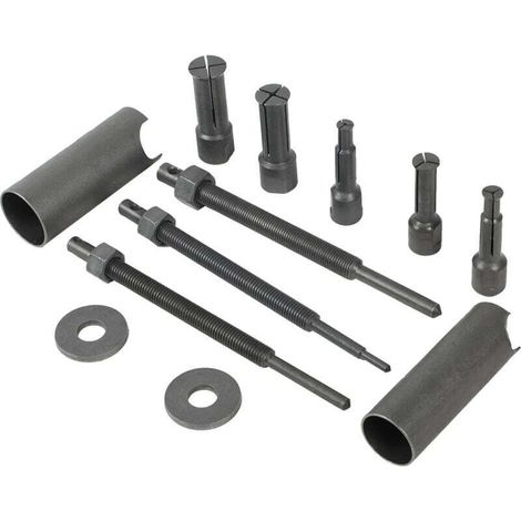 Kit d'extraction de roulement intérieur de moto, ensemble d'outils de retrait d'extracteur de roulements internes (9-23 mm) (1/4)