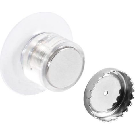 Porte-Savon Magnétique - Noname - Douche sans Perçage - Acier Inoxydable - Blanc - Gain de Place (1/4)