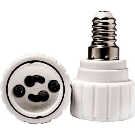 10 pezzi Adattatore E14 a GU10 Adattatori Portalampade Attacco vite piccolo (1/5)